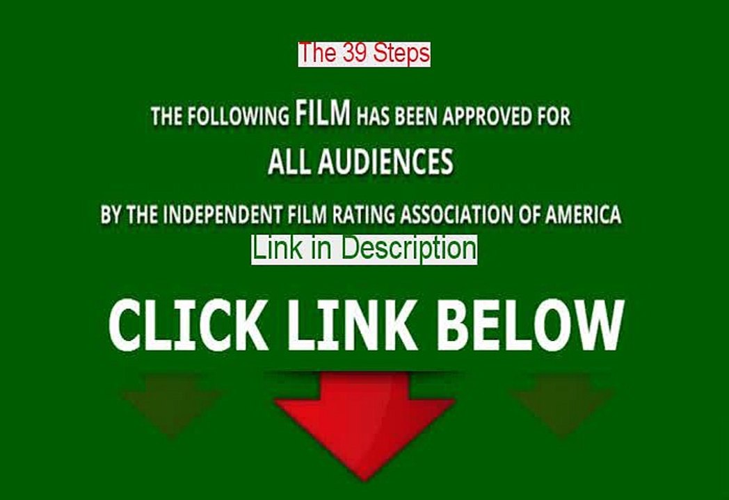 The 39 Steps Stream Movie Online [1935]