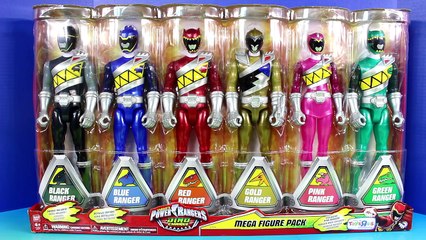 Power Rangers Dino Charge Mega Figure Pack Red Ranger Battles Riddler And Joker