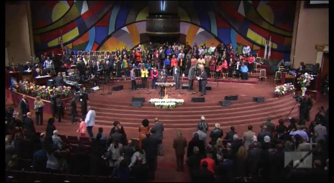 Marvin Winans Let the Church Say Amen at Pastor Andrae Crouch Celebration of Life Concert