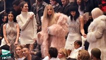 Kardashian Sisters Dance To Taylor Swift Diss Track At Kanye West’s Fashion Show — Watch