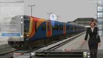 Train Simulator 2015 | Class 450 EMU SouthWest Trains HALFWAY HASLEMERE Portsouth Direct Line
