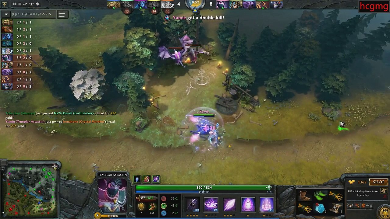Yamie - Community Spirit - Templar Assassin (30/7/3)