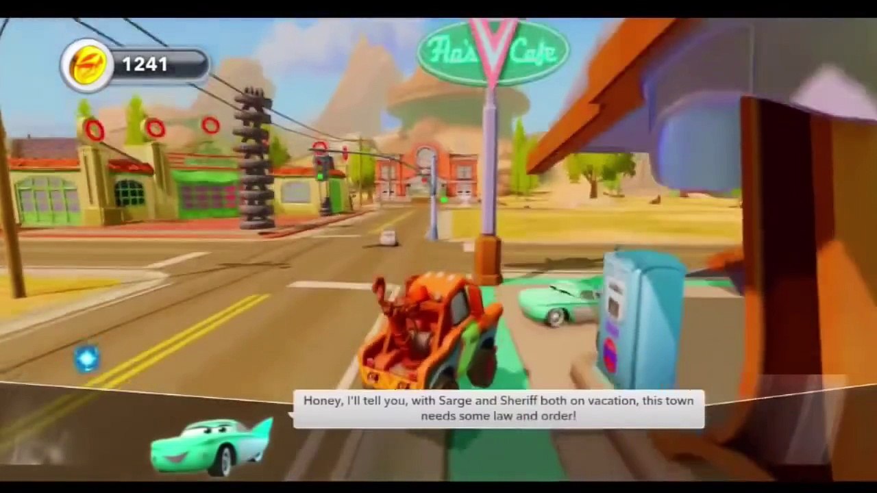 Disney Infinity Cars 2 - Maters Tall Tales - Maters Tow Truck Gameplay Episode 1 HD Walkthrough