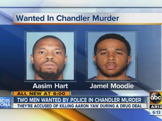 Two men wanted in Chandler murder