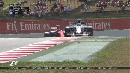 F1 2015 Spain, Verstappen VS sainz, Dutch commentary