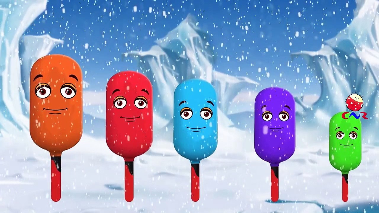 Finger Family Nursery Rhymes for Children Ice Cream Cartoons | Finger Family Children Nurs