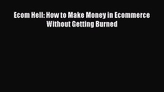 Download Ecom Hell: How to Make Money in Ecommerce Without Getting Burned Ebook