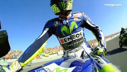 #TheGrandFinale  Rossi’s lap of honour