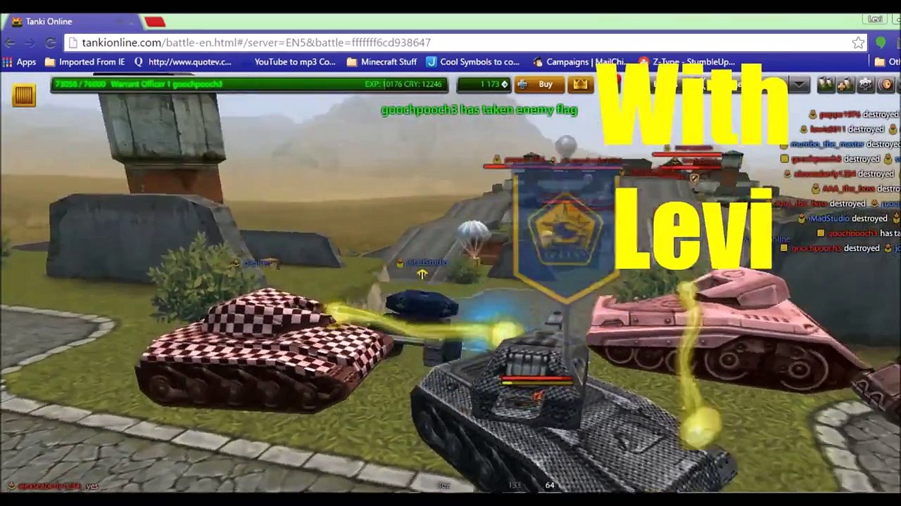 Tanki With Levi & Tim - Trolling Sped up!
