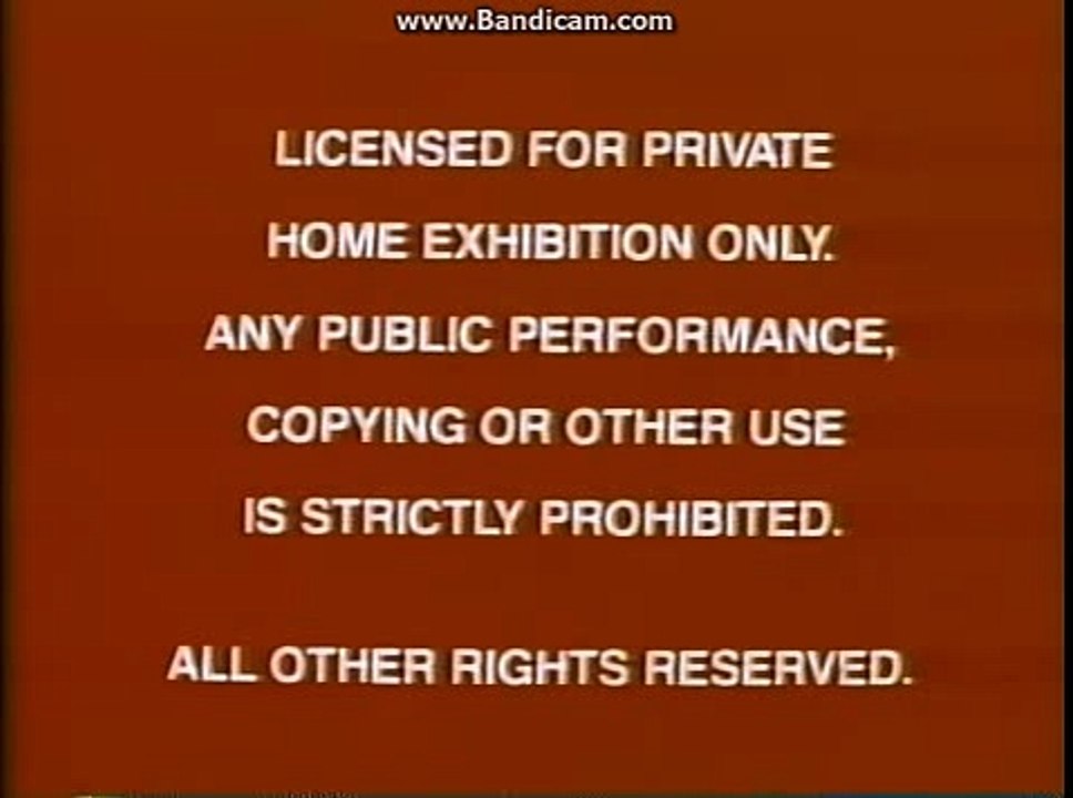 Opening To A Tale Of Two Chipmunks 1986 VHS (Canadian Copy)