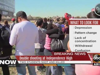 Double shooting at Independence High School in Glendale