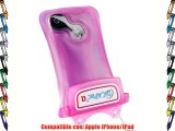 Dicapac WP-i10 - Carcasa impermeable para Apple iPhone/iPod color rosa