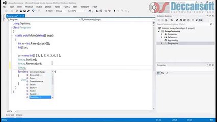 C# Beginners Tutorial Working with Arrays_clip5