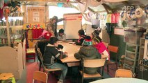 Une école laïque dans la jungle de Calais