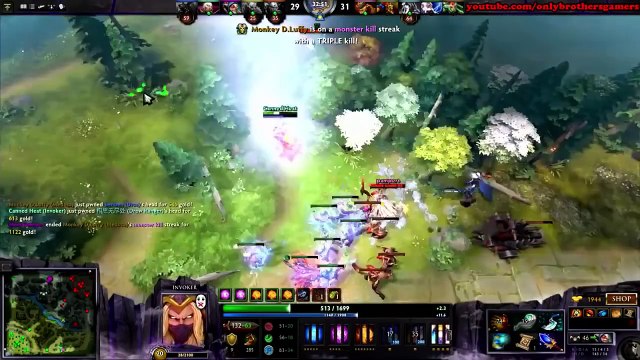 Best Invoker 2015 - Pro Player China 7000 MMR Dota 2