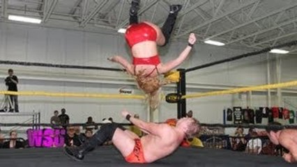 WSU [Preview] Kimber Lee & Drew Gulak vs. Nevaeh & Jake Crist - Queen And King Intergender Mixed