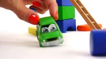 Toy Car Crash! - ROAD SIGN SCHOOL - Truck & Police Car Teach NO ENTRY Signs! Learn Traffic