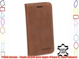 PEDEA Boston - Funda de piel para Apple iPhone 6 color tobacco