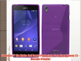 Samrick 'S' Ola Hydro Gel Funda Protectora Para Sony Xperia T3 - Morado (Purple)