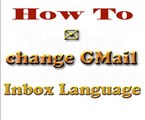 how to change Language GMail inbox