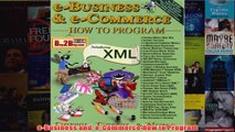 Download PDF  eBusiness and  eCommerce How to Program FULL FREE