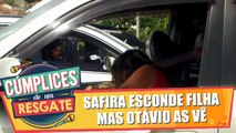 Otávio vê Safira com Priscila e não entende