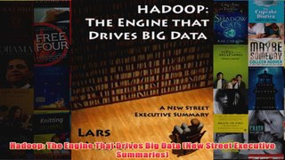Download PDF  Hadoop The Engine That Drives Big Data New Street Executive Summaries FULL FREE
