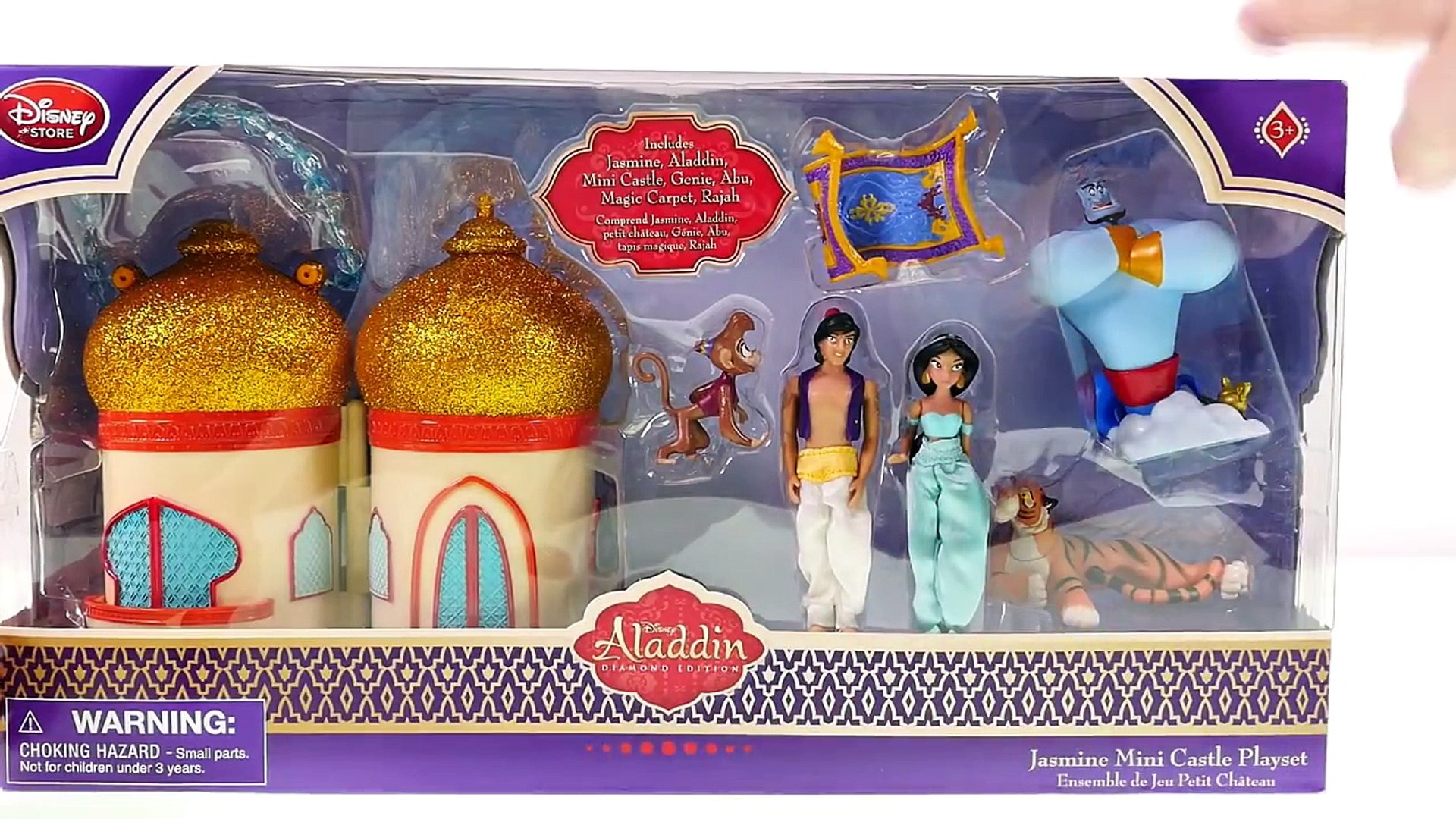 ⁣CUTE DISNEY PRINCESS MINI CASTLE PLAYSET TOY Palace Pets Kinder Surprise Eggs Kids Toys Op