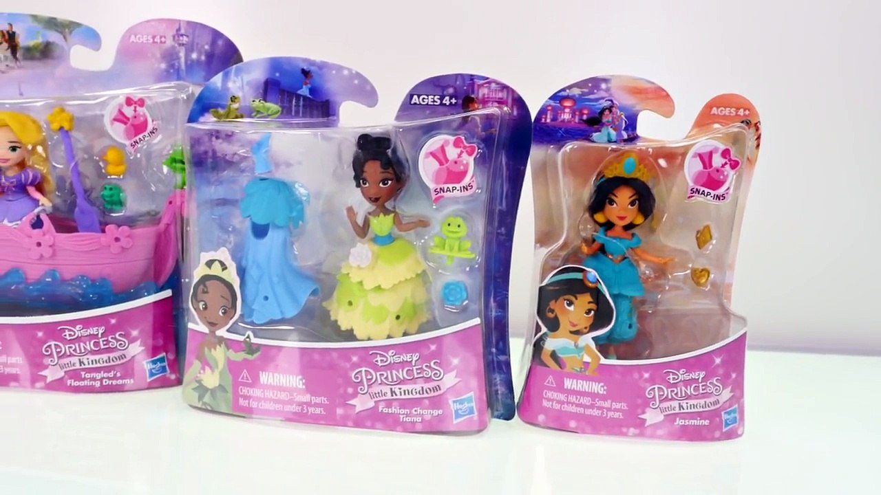 Little Kingdom Dolls Dress Up at Disney Frozen Elsas Castle + Princess Makeover Playset I