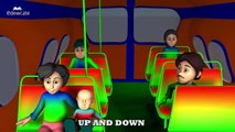 Wheels on the Bus Collection | Red Bus Song | Blue Bus Song | Green Bus Song | Orange Bus