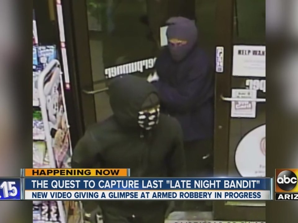 'Late Night Bandit' caught, partner on the loose