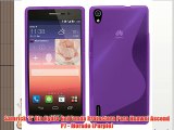 Samrick 'S' Ola Hydro Gel Funda Protectora Para Huawei Ascend P7 - Morado (Purple)