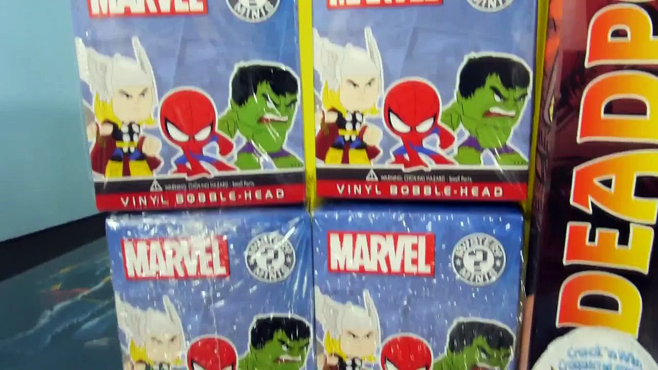 Kinder Joy Surprise Eggs NEW Deadpool Action Figure Marvel Mystery Minis Toys - Disney Cars Toy Club