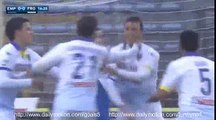 Daniel Ciofani Goal Empoli 0 - 1 Frosinone Serie A 13-2-2016