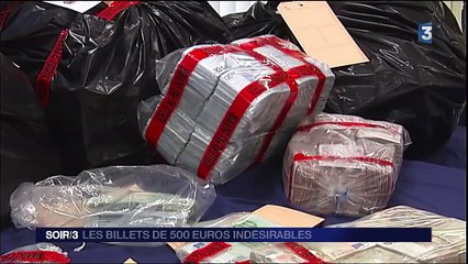 Les jours du billet de 500 euros sont comptés