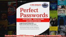 Download PDF  Perfect Passwords Selection Protection Authentication FULL FREE