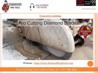 Concrete cutting