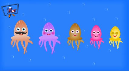 jellyfish finger family | daddy finger daddy finger