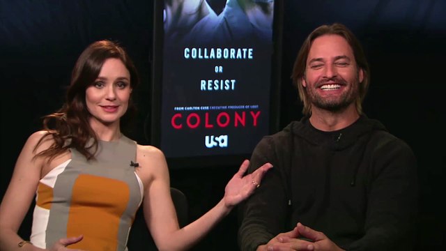 IR Interview: Sarah Wayne Callies & Josh Holloway For Colony [USA]
