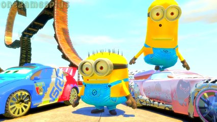 Nursery Rhymes Minions & Disney Cars Yokoza Lightning McQueen Childrens Songs