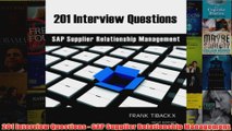 Download PDF  201 Interview Questions  SAP Supplier Relationship Management FULL FREE