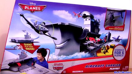 Disney Planes Yorkie Aircraft Carrier Playset Stores 6 planes | Cars Mack Truck Lightning