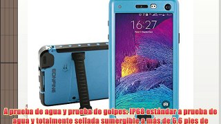 Samsung Nota 4 Funda impermeable durable completo sellado cubierta de la caja de protección