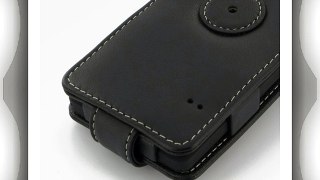 Sony Xperia Go Leather Case - Flip Type (Black) - ST27i - PDair