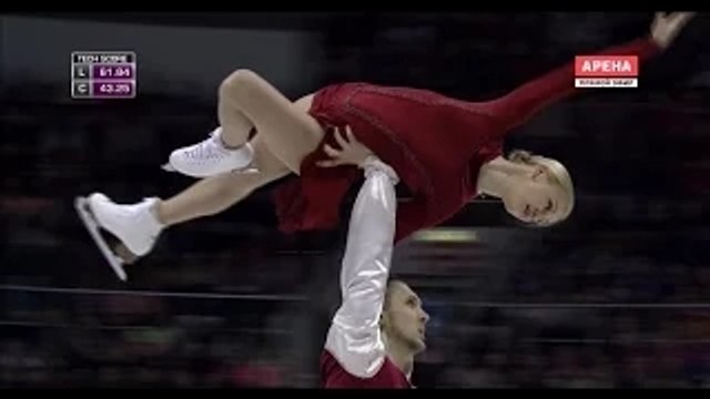 Tatiana Volosozhar _ Maxim Trankov FS _Dracula_ 2016 - Europe Bratislava