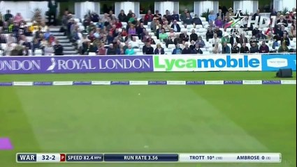 Jonathan Trott 108 vs Nottinghamshire   Royal London One Day Cup 2014 HD