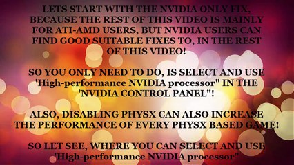 NARUTO STORM 4 ALL LAG FIX BOTH ATI AND NVIDIA