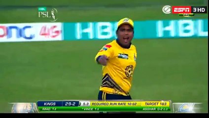 Weird Run Out of Imad Wasim