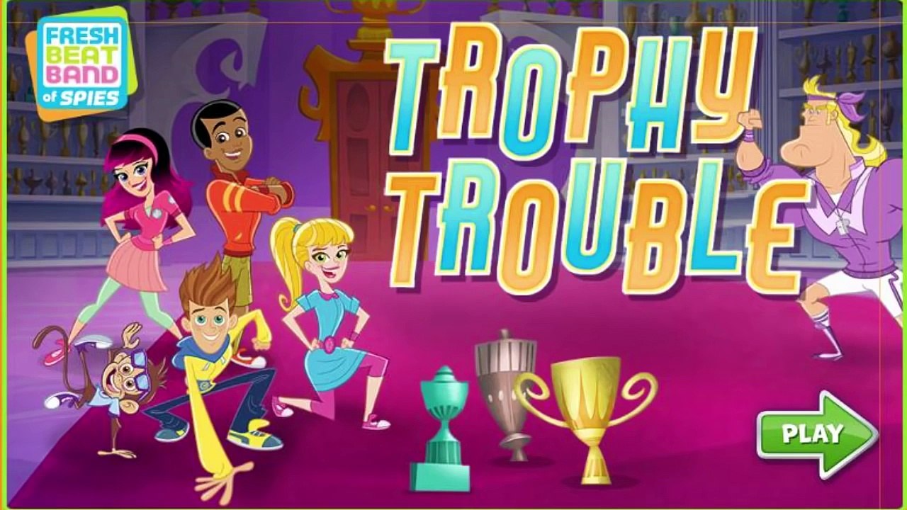 Fresh Beat Band of Spies Trophy Trouble Full HD Game.