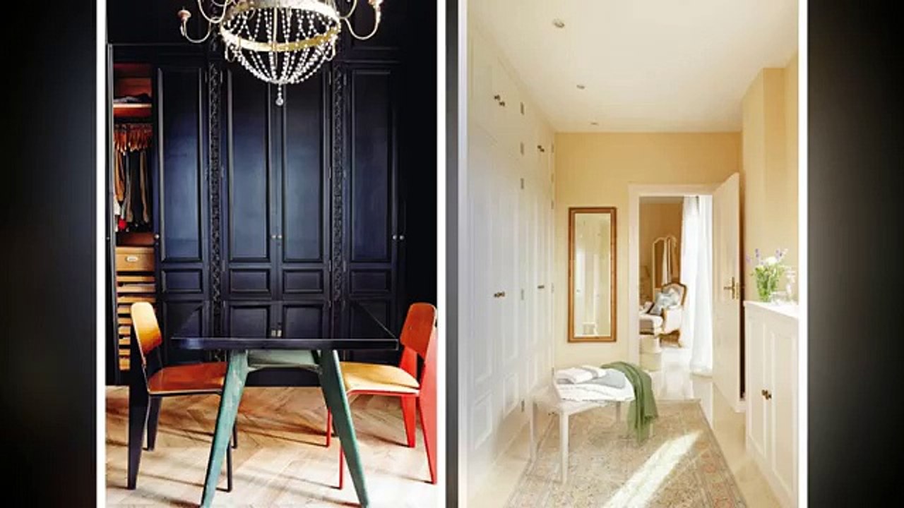 Оформление гардеробной комнаты